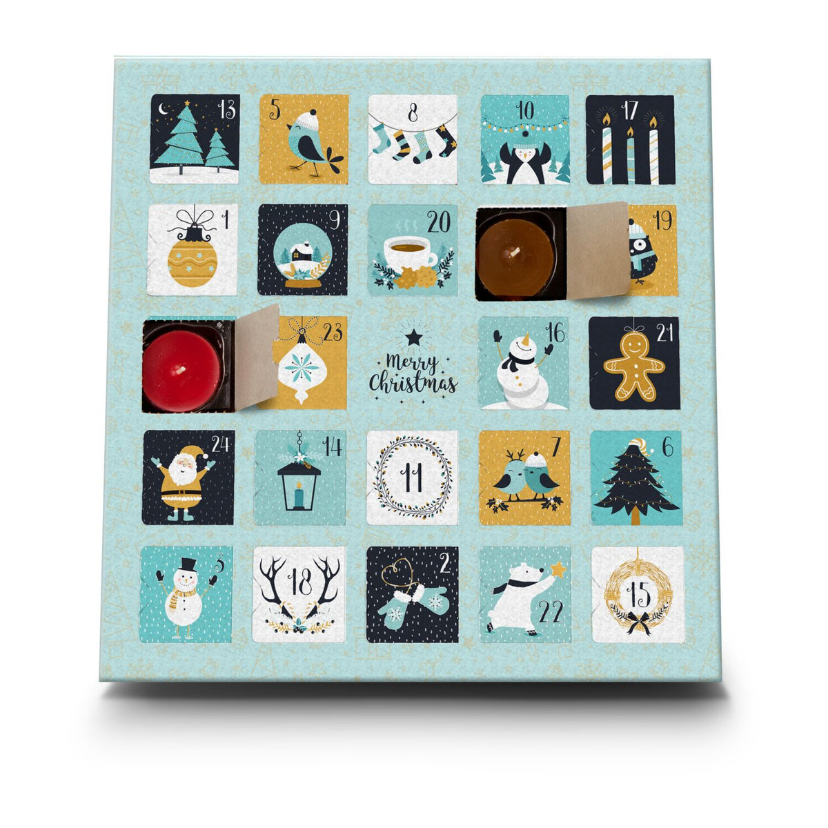 The Charming Christmas – Duftkerzen-Adventskalender