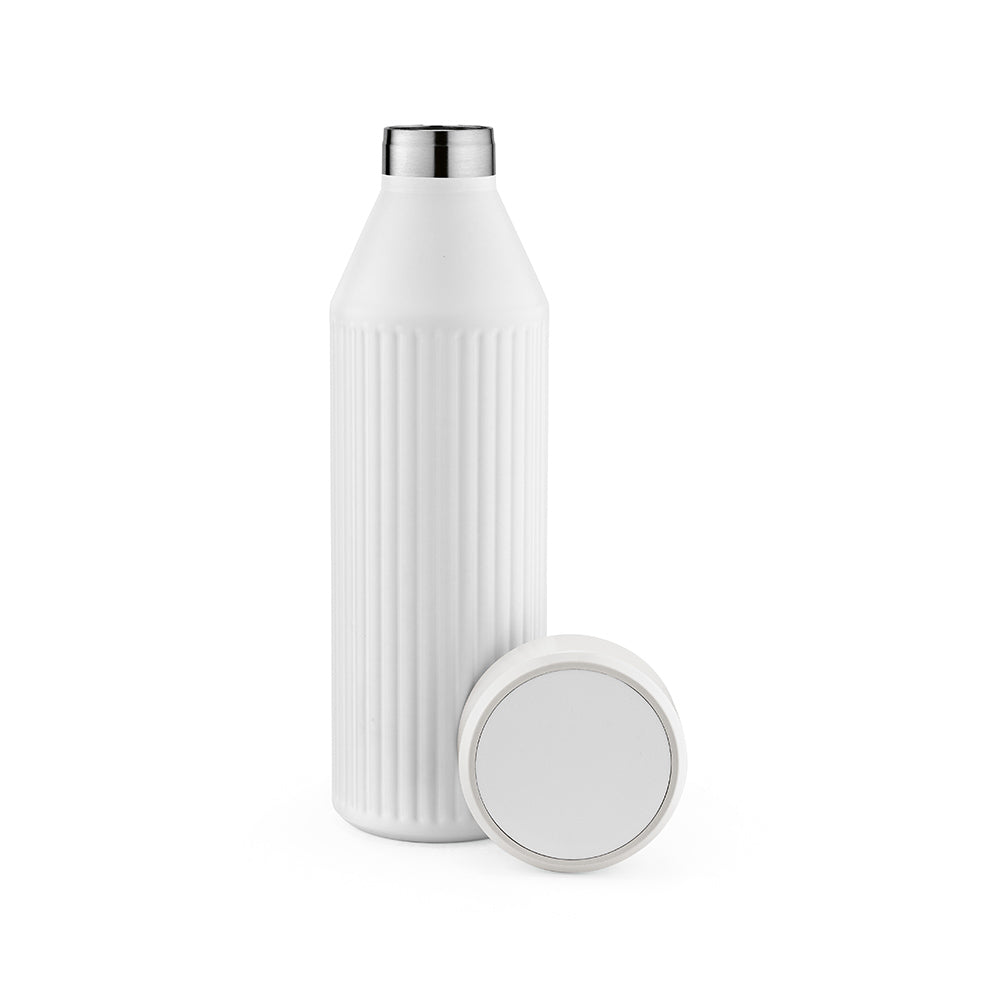 The Timeos – Trinkflasche mit LED – Weiß