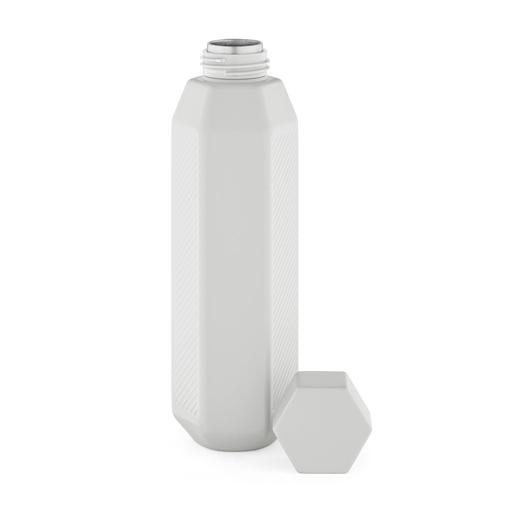 The Hexagon – Isolierflasche – Weiß
