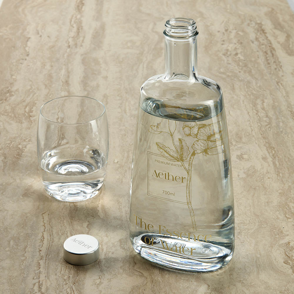 The Arno – Glasflasche – Durchsichtig