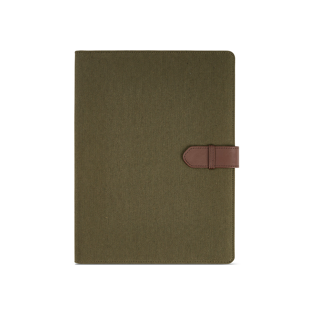 The Eliot – Konferenzmappe A4 – Armeegrün