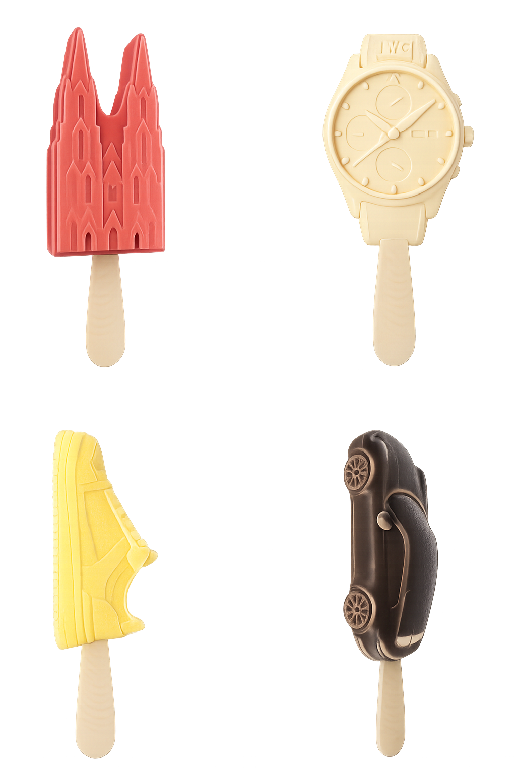 Individuelle Eis-Kreationen