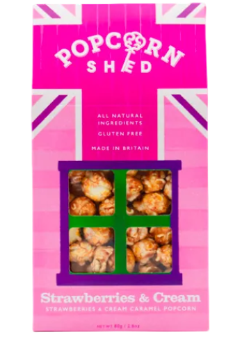 Popcorn Shed Strawberries & Cream