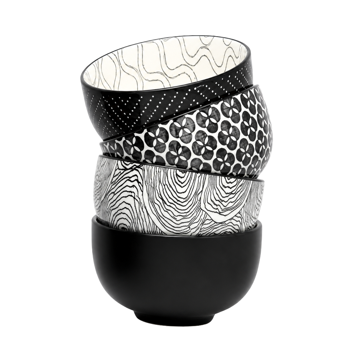 Tea Bowl Pucheng — 4er-Set