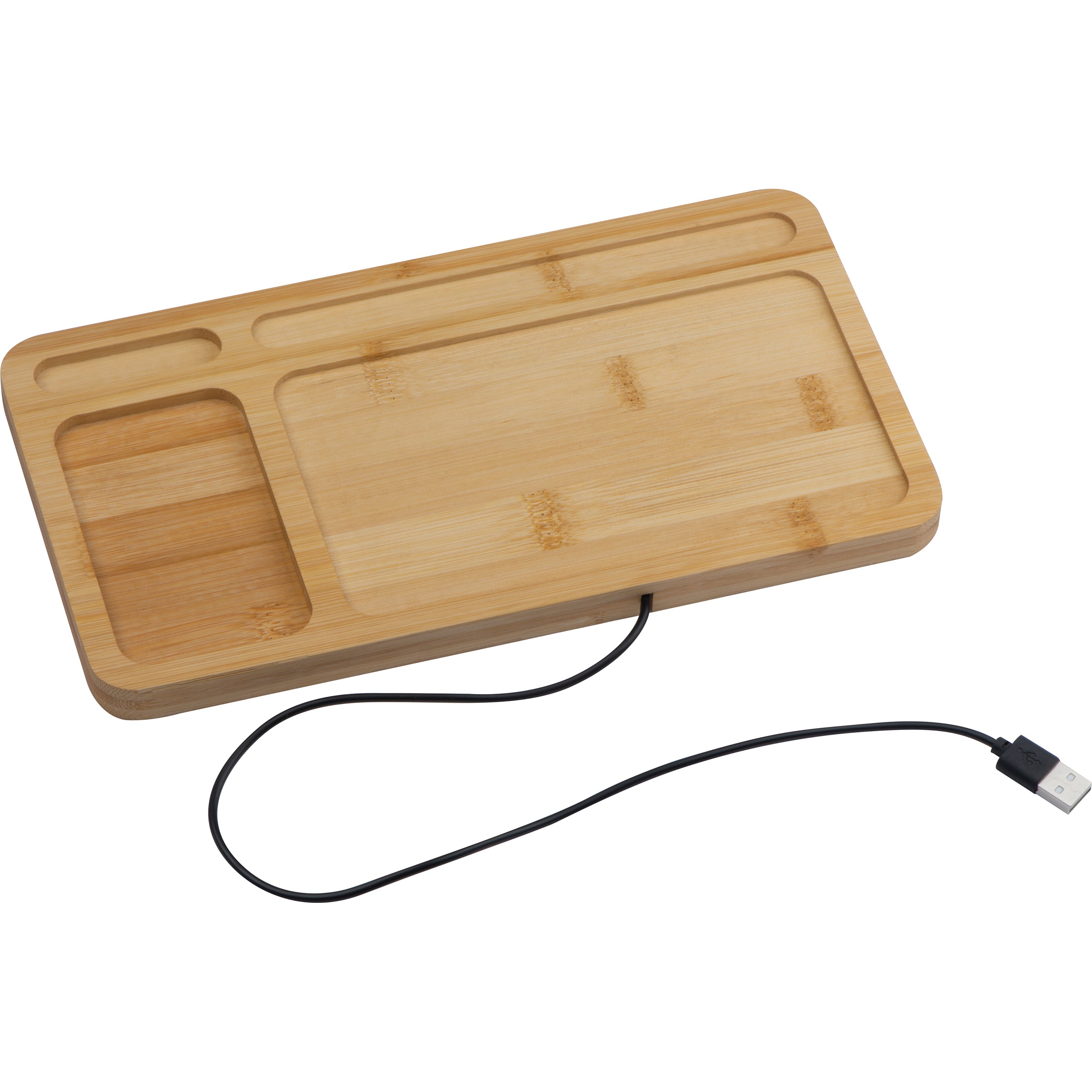 Deskorganizer mit Wireless Charger