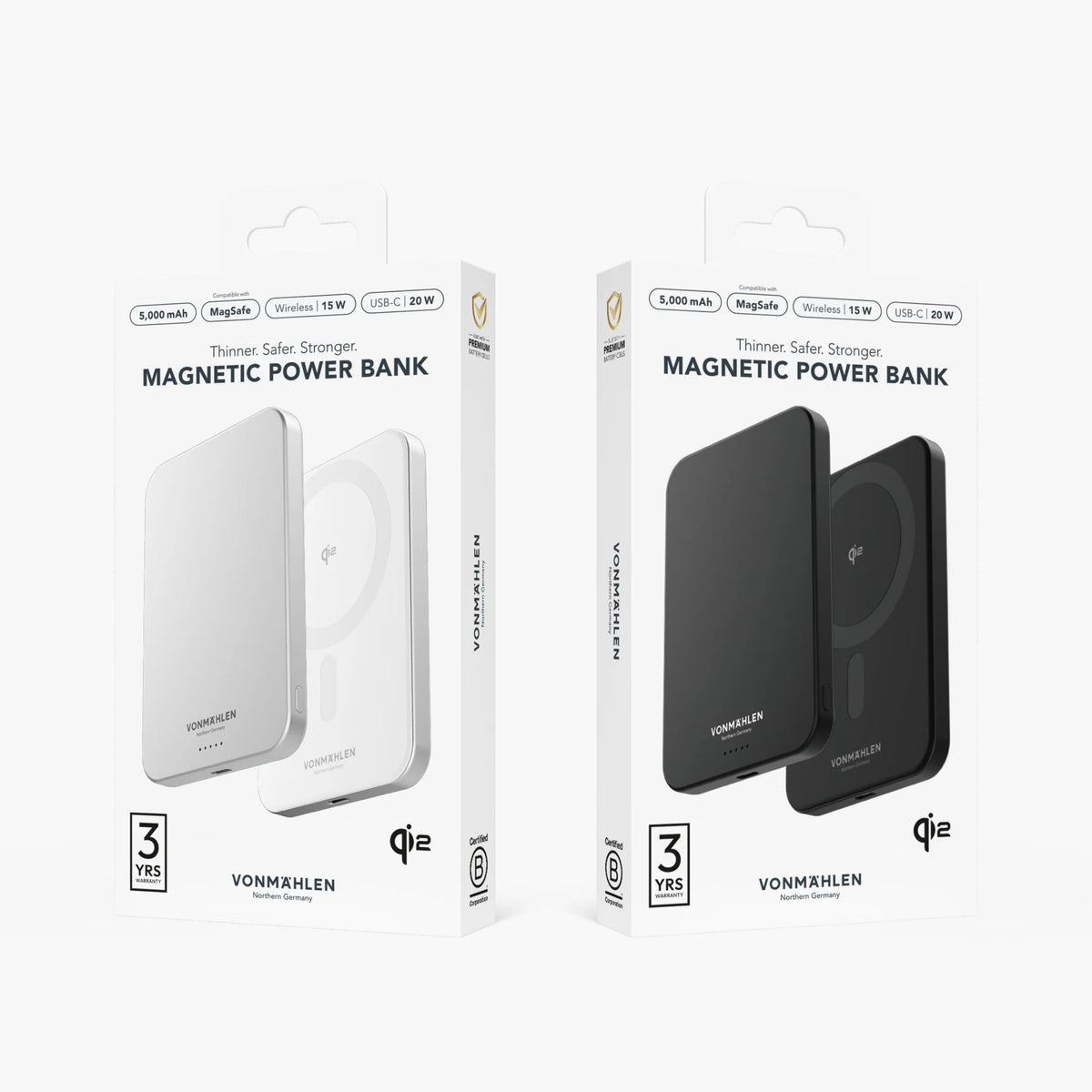 Vonmählen Powerbank 5.000 mAh Verpackung