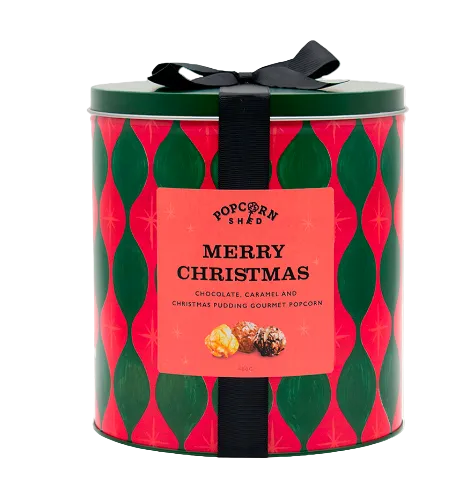 Large Christmas Tin