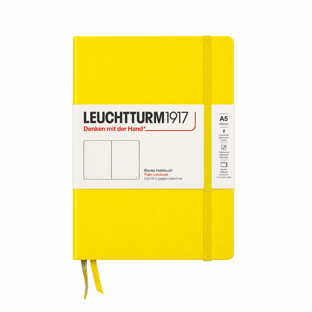 Notizbuch Medium (A5) gelb
