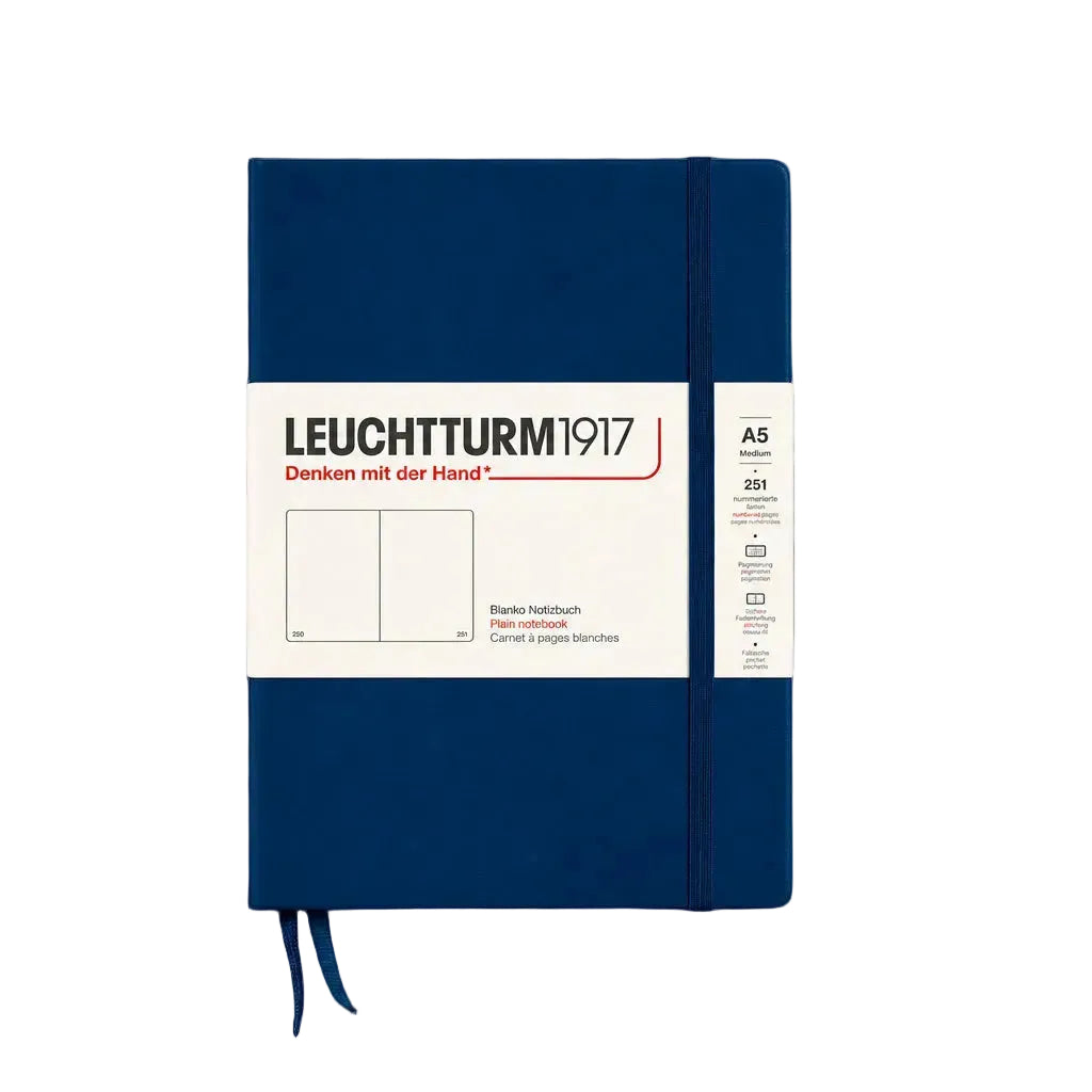 Notizbuch Medium (A5) marine