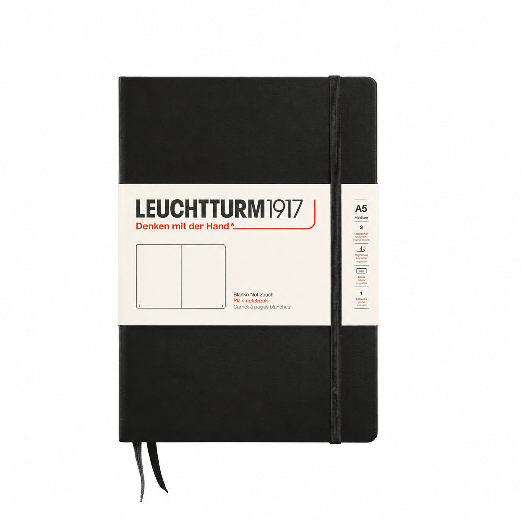 Notizbuch Medium (A5) schwarz