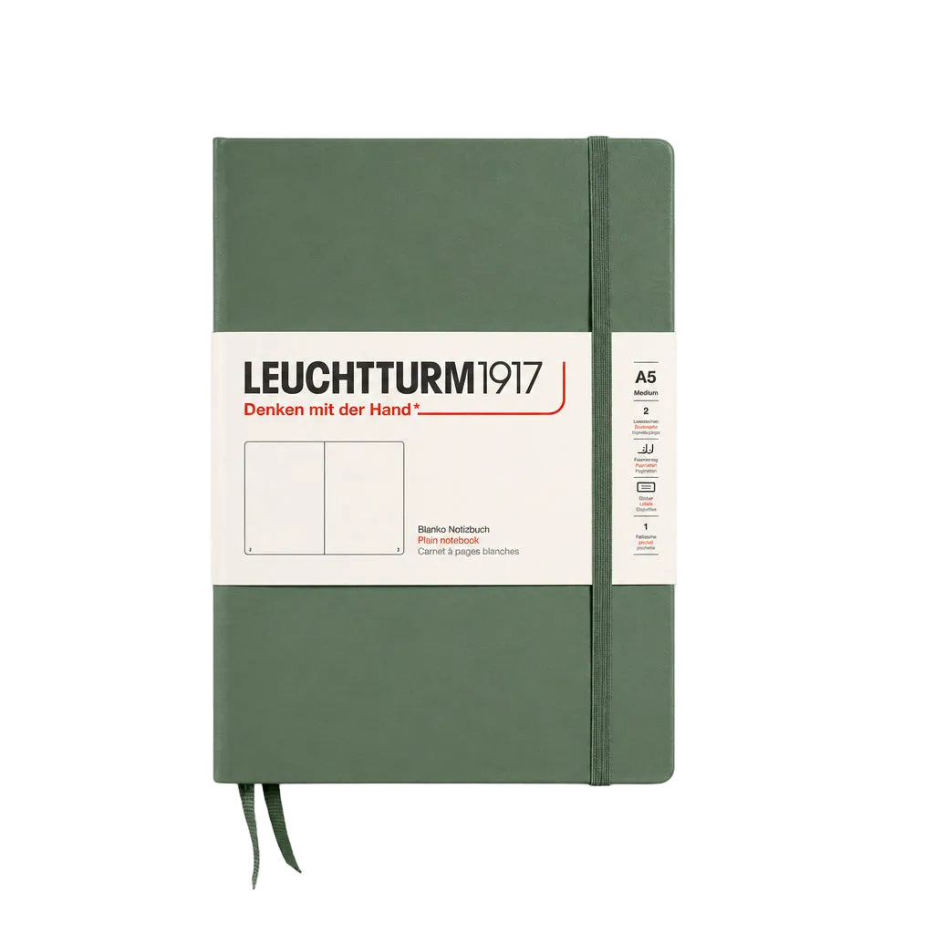 Notizbuch Medium (A5) Twist sage 