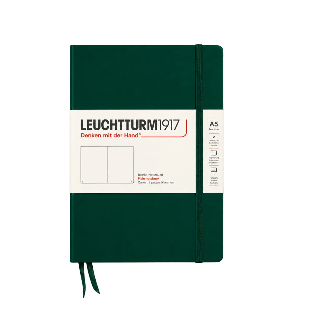 Notizbuch Medium (A5) moss green 