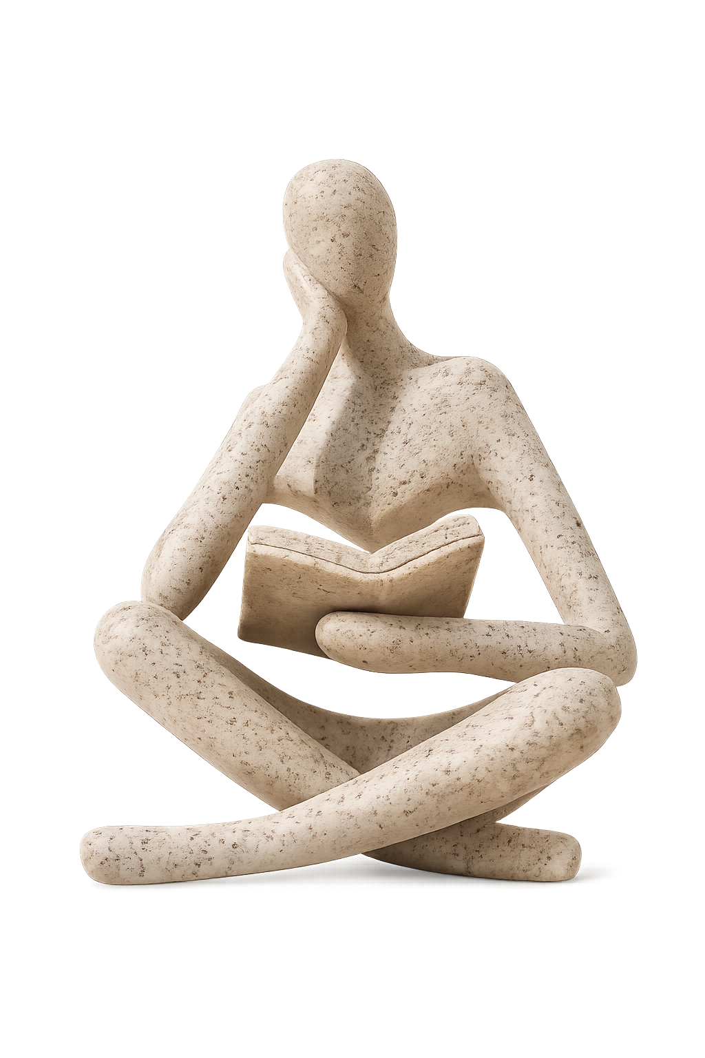 Skulptur The Ponderer_beige