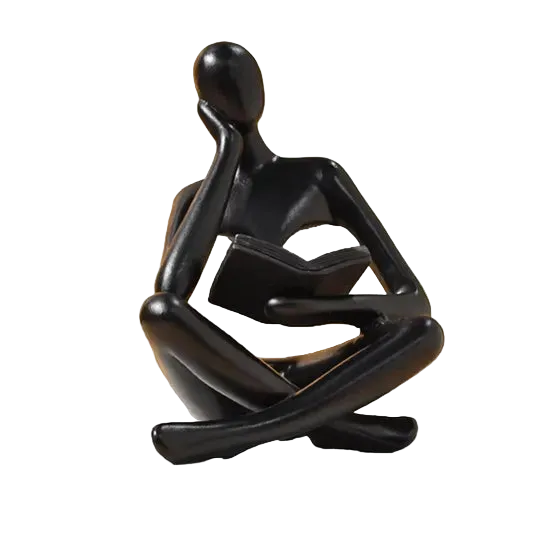 Skulptur The Ponderer_black