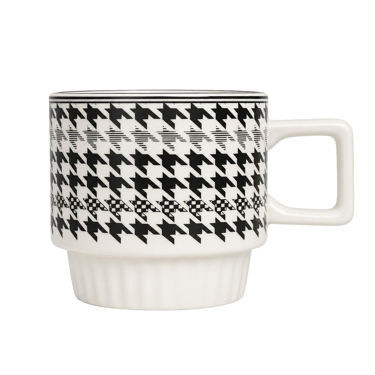The Houndstooth Mug