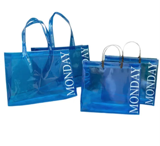 Transparente Strandtasche