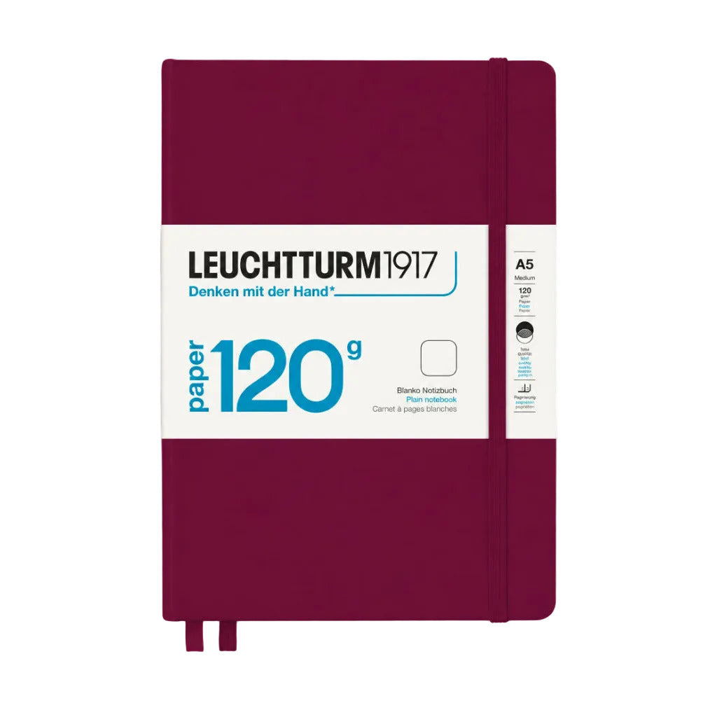 Leuchtturm1917_notizbuch-medium-a5-edition-120-hardcover-203-nummerierte-seiten-port-red-blanko