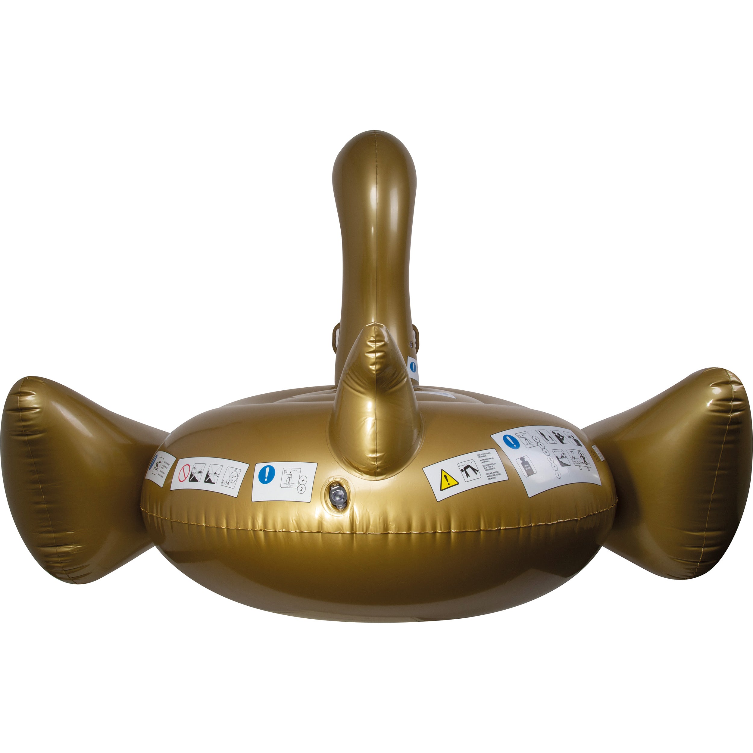 The Cygnet – Aufblasbarer Schwan – gold