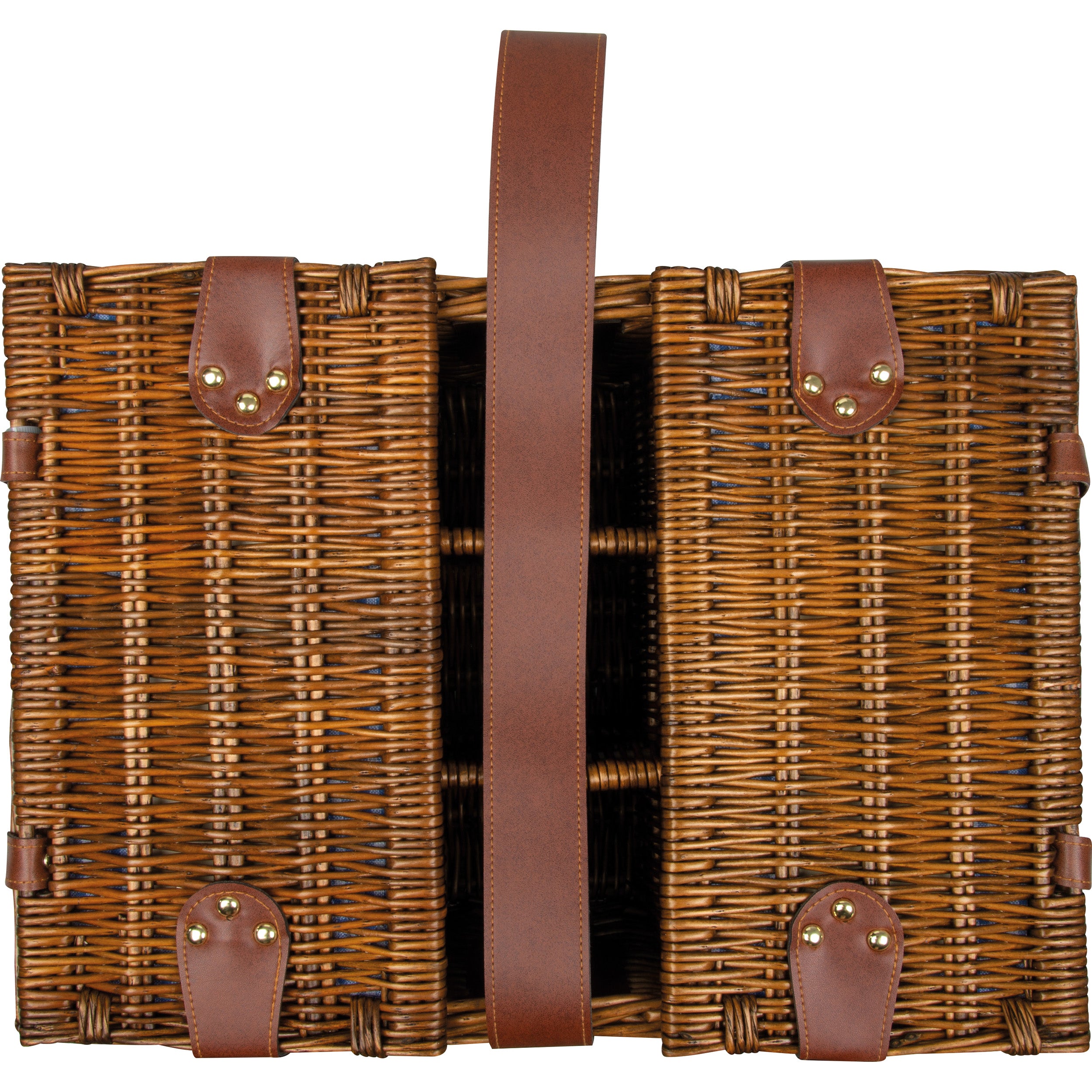 The Gillian – Picknickkorb für 4 Personen – braun